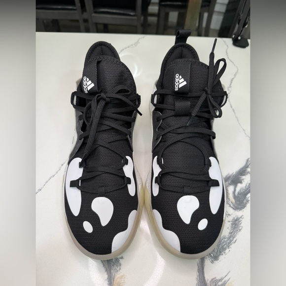 Adidas Harden Stepback 2 White And Black - Men's Size 11 - Picture 2 of 7